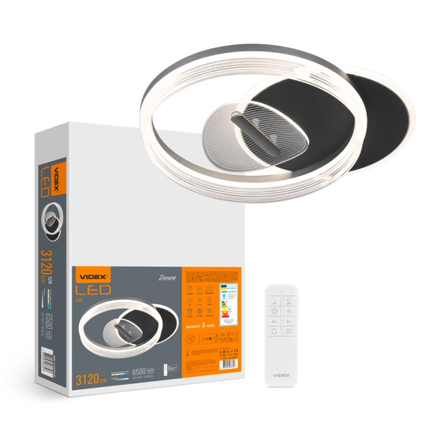 Світильник Videx DECORA 52W (VL-CLD-992-BSL) - зображення 1
