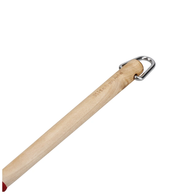 Лопатка кухонна KitchenAid Coreline для тіста, 35,3 см, береза, червоний (KQR732OHERE) - picture 3