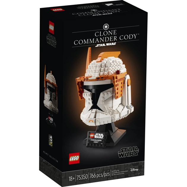 Конструктор LEGO Star Wars Шолом командора клонів Коді 766 деталей (75350) - зображення 1