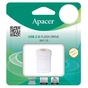 USB флеш накопичувач Apacer 4GB AH116 White USB 2.0 (AP4GAH116W-1) - зменшене зображення 3