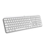 Клавіатура Logitech MX Keys S для MAC Bluetooth/Wireless UA Pale Grey (920-011638) - зменшене зображення 2