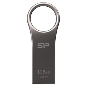 USB флеш накопичувач Silicon Power 128GB Jewel J80 Titanium USB 3.0 (SP128GBUF3J80V1T) зображення 1