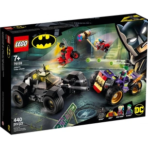 Конструктор LEGO Super Heroes Втеча Джокера на трициклі 440 деталей (76159) зображення 1