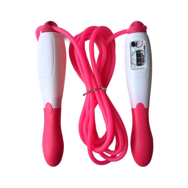 Скакалка X-TREME з лічильником довжина 260 см рожева (117229) - picture 2