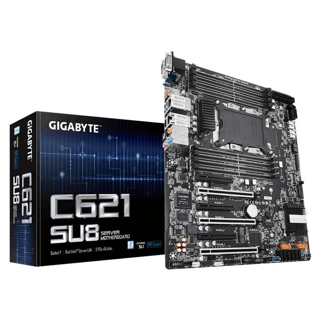Серверна материнська плата GIGABYTE GA-C621-SU8 - зображення 1