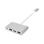 Перехідник Type-C (M) to 4*USB 2.0/3.0, HDMI, Type-C (F) PowerPlant (CA911707) - зменшене зображення 1