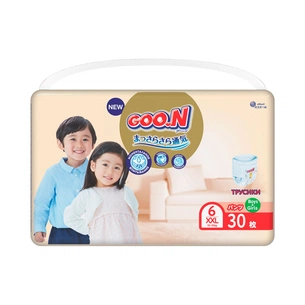 Підгузки GOO.N Premium Soft 15-25 кг розмір 2XL трусики 30 шт. (863230) зображення 1