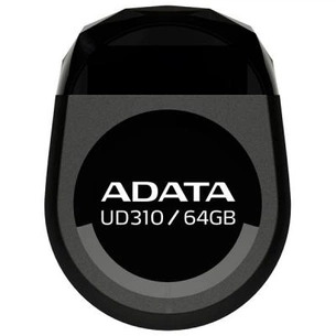 USB флеш накопичувач ADATA 64GB UD310 Black USB 2.0 (AUD310-64G-RBK) зображення 1