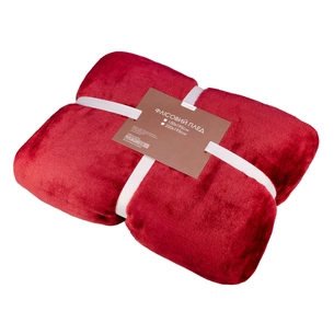 Плед Home Line флісовий Фланель бордовий, 150х195см (164489) зображення 1