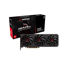 Відеокарта AMD Radeon RX 9070 GRE 12GB GDDR6 Reaper PowerColor (RX9070GRE 12G-A) зображення 1