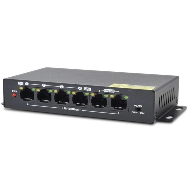Комутатор мережевий Atis PoE-1006-4P Pro - изображение 1