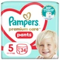 Підгузки Pampers Premium Care Pants Junior Розмір 5 (12-17 кг) 34 шт (8001090759870) - зменшене зображення 1