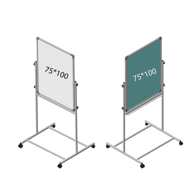 Фліпчарт Sector 75х100см, двосторонній магнітний, крейдяно-маркерний (KM-07510) - picture 10