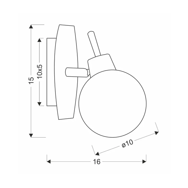 Бра Candellux Lentini (21-16324) - picture 3