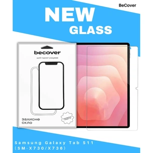 Скло захисне BeCover Samsung Galaxy Tab S11 (SM-X730/X736) 11.0" (714612) изображение 1
