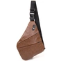 Сумка Vintage Слінг шкірозамінник Світло-коричнева (20567) - зменшене зображення 1