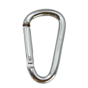 Карабін туристичний Tramp Набір 10 шт без муфти 6 cм Silver (UTRA-300-silver) зображення 1