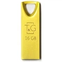 USB флеш накопичувач T&G 16GB 117 Metal Series Gold USB 2.0 (TG117GD-16G) - зменшене зображення 1