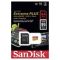 Карта пам'яті SanDisk 64GB microSDXC Class10 UHS-I V30 4K Extreme Plus (SDSQXWG-064G-GN6MA) - зменшене зображення 2
