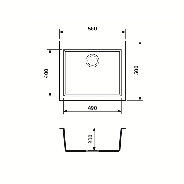 Мойка кухонная Adamant Univer Old stone + змішувач + дозатор + ополіскувач склянок + колан (4824296106610) - изображение 11