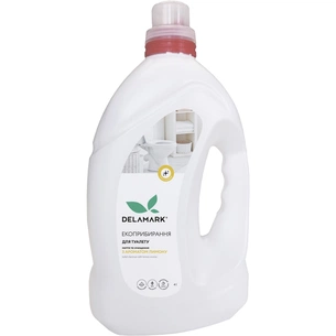 Засіб для чищення унітазу DeLaMark з ароматом лимону 4 л (4820152332066) зображення 1