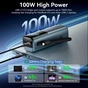Батарея універсальна Vention 20000 mAh 165W Gray TFT Display Type (FKFH0) - зменшене зображення 7