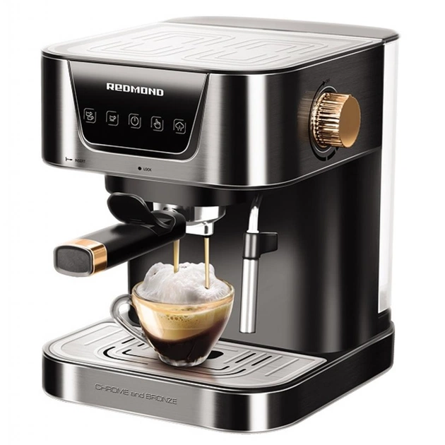 Ріжкова кавоварка еспресо Redmond RCM-CBM1514 - изображение 1
