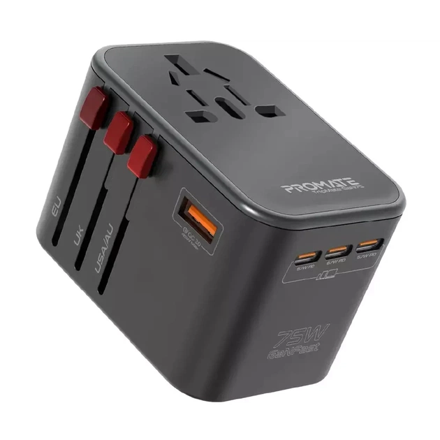 Зарядное устройство Promate tripmate-gan75 - изображение 1