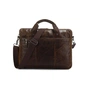 Сумка Vintage Шкіряна Коричнева (14059) - зменшене зображення 2