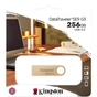 USB флеш накопичувач Kingston 256GB DataTraveler SE9 G3 Gold USB 3.2 (DTSE9G3/256GB) - зменшене зображення 6