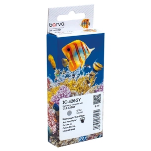 Картридж Barva Canon CLI-426GY (4560B001) 1520 ст, gray (IC-426GY) зображення 1