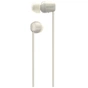 Навушники Sony WI-C100 Beige (WIC100C.CE7) - зменшене зображення 2