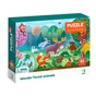 Пазл DoDo Диво-звірі у лісі, 60 елементів (300375) - зменшене зображення 1