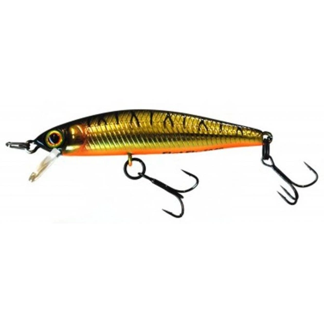 Воблер Jackall Flat Fly 50SP 50мм 2,3г HL Shinning Tiger Suspending (1699.03.70) - изображение 1