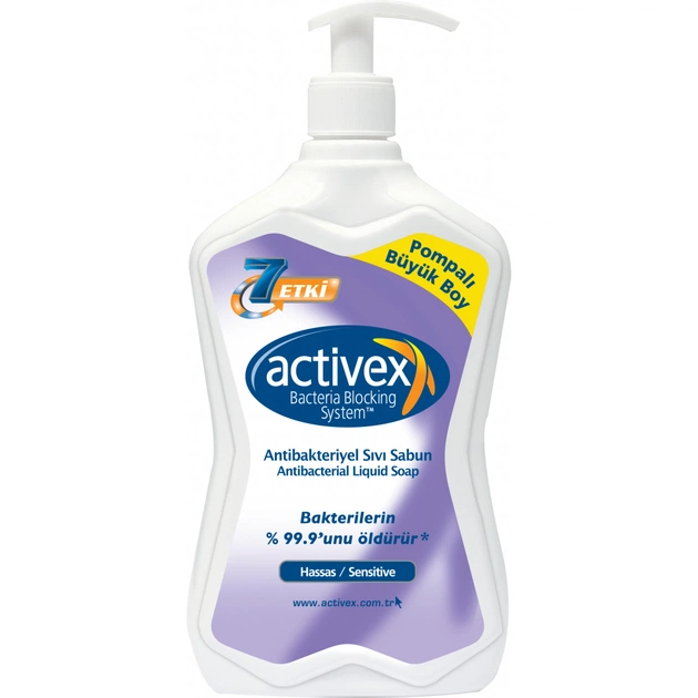 Рідке мило Activex Sensitive Антибактеріальне 700 мл (8690506434908) - зображення 1