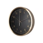 Настінний годинник Optima Rich металевий, чорний (O52088) - зменшене зображення 2