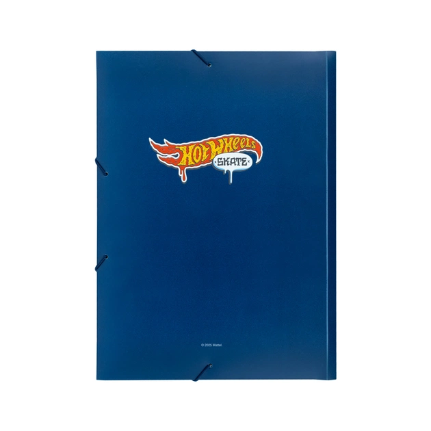 Папка на резинках Kite A4 Hot Wheels (HW25-247) - picture 3