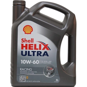 Моторна олива Shell Helix Ultra Racing 10W-60, 5л (74924) зображення 1