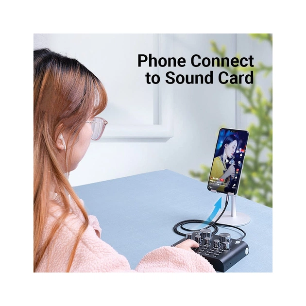 Кабель мультимедійний Micro 5P M to 3.5mm M 1.0m (4pin) black Vention (BDGBF) - picture 7