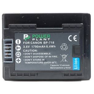 Акумулятор до фото/відео PowerPlant Canon BP-718 (DV00DV1330) зображення 1
