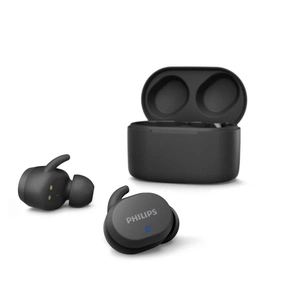 Навушники Philips TAT3216 True Wireless IPX5 Touch control Mic Black (TAT3216BK/00) зображення 1