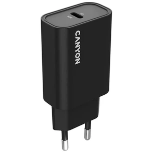 Зарядний пристрій Canyon USB-C PD30W OnCharge Black (CNE-CHA30CLB) зображення 1
