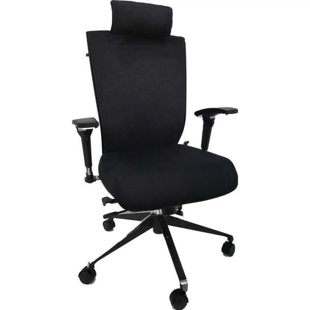 Офісне крісло Barsky ECO Black slider (G-5) - зображення 1