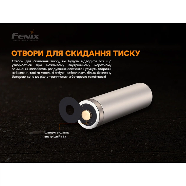 Акумулятор Fenix 18650 3000 mAh (ARB-L18-3000P) - picture 8