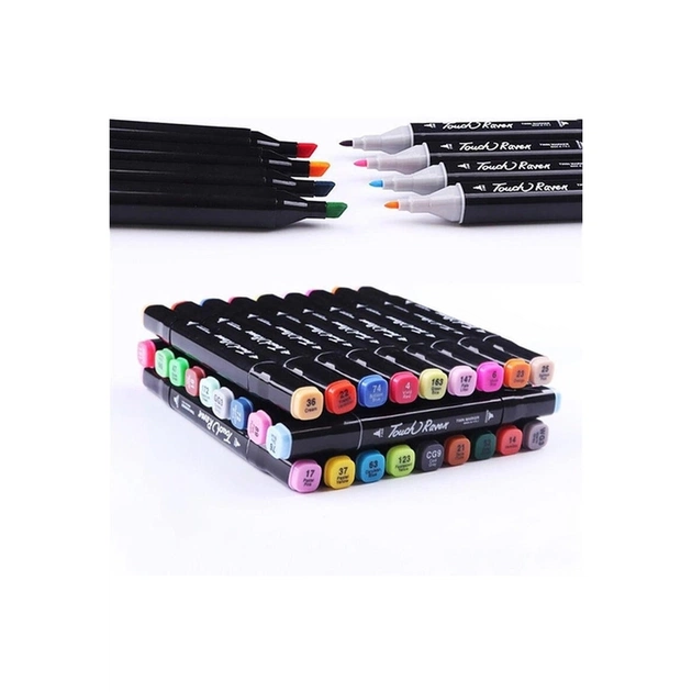 Набір маркерів Touch двосторонніх скетч маркерів 36 шт в чохлі (XK-MRK-BG) - picture 4