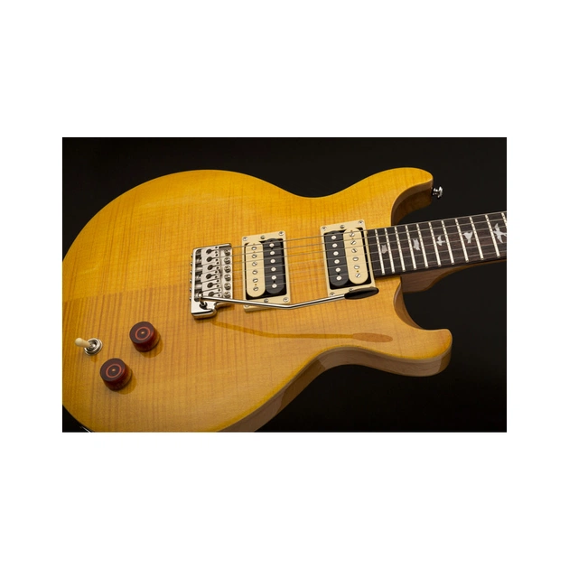 Электрогитара PRS SE Santana Yellow - изображение 8