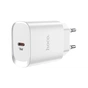 Зарядний пристрій HOCO N14 Smart Charging USB-C PD20W White (6931474745026) - зменшене зображення 3