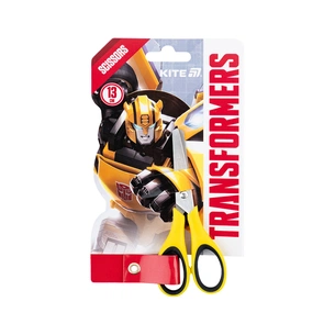Ножиці Kite дитячі з гумовими вставками Transformers 13 см (TF25-123) зображення 1