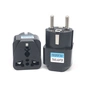 Перехідник Dynamode US/UK/AU to EU (EU Adapter black) - зменшене зображення 4