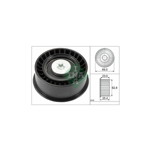 Ролик натягувача ременя INA 532 0033 10 зображення 1